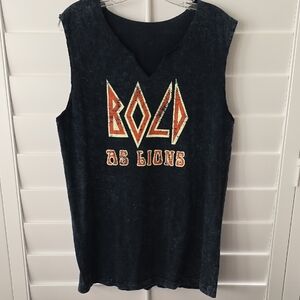 Bold AS Lions Sleeveless Top